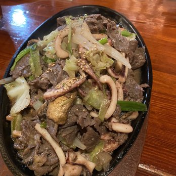 Toyose - Calamari beef bulgogi - Korean Near Me - San Francisco, California Toyose - Calamari beef bulgogi - Korean Near Me - San Francisco, California