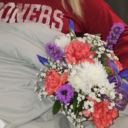 Sunflower Boutique & Salon - A beautiful arrangement Mackenzie had put together for our sweet friend