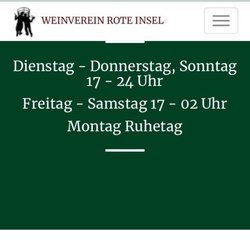 Weinverein Rote Insel - Weinverein Rote Insel