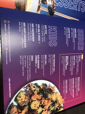 Menu photo 8 Dave & Buster's Folsom Folsom, CA