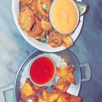 Kitchen 79 - Geoy Hor Cheese and Pla Muk Tord (calamari) - Thai Near Me - Jackson Heights, New York