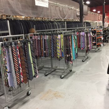 Suits 20/20 - $7 tie rack at the back of the store - Men's Clothing Near Me - Niles, Illinois