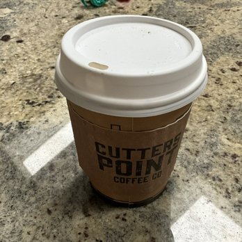 Cutters Point Coffee - 12oz latte - Coffee Roasteries Near Me - Tacoma, Washington