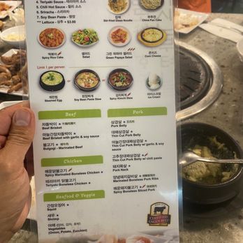 Lee's Korean BBQ - Here's what you get for Option C, $27.99 each person. - Korean Near Me - Las Vegas, Nevada