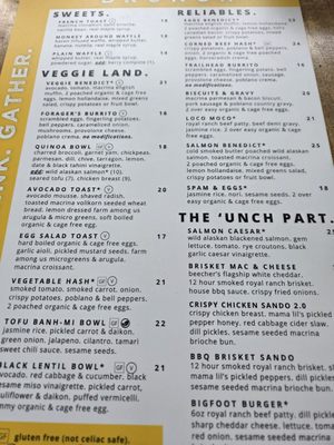 Menu photo 1 South Fork North Bend North Bend, WA