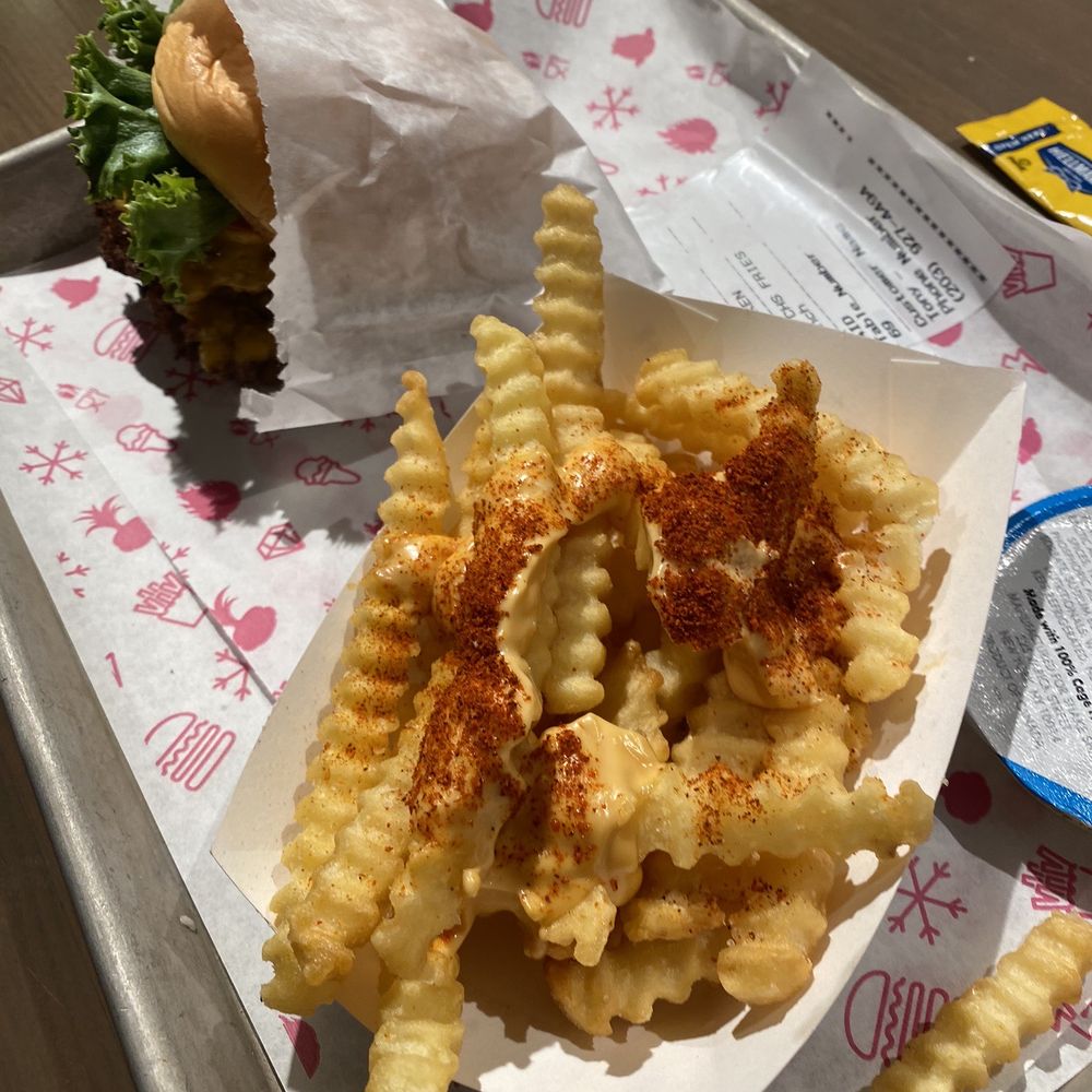 Shake Shack New Haven - Spicy Spicy Fries with Ranch - Burgers Near Me - New Haven, Connecticut