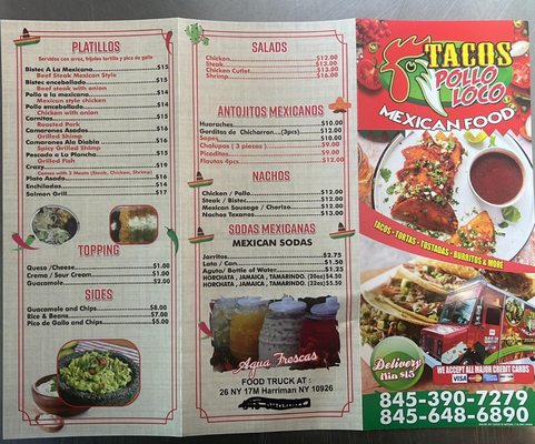 Menu photo 8 Tacos Pollo Loco Harriman, NY Menu photo 8 Tacos Pollo Loco Harriman, NY