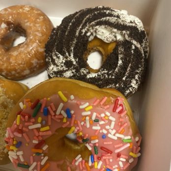 Sesame Donuts - Cookies and cream & strawberry donuts - Coffee & Tea Near Me - Tempe, Arizona