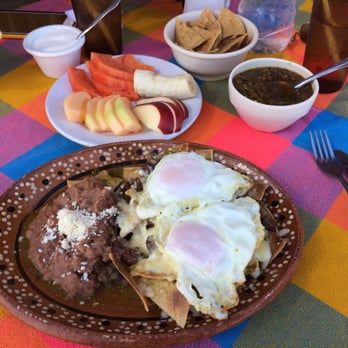 Rancho Viejo - Rancho Viejo chiliquiles for breakfast. - Mexican Near Me - La Paz, BCS
