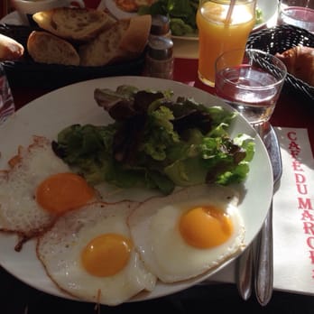 Café du Marché - Fried eggs - Brasseries Near Me - Paris, 75
