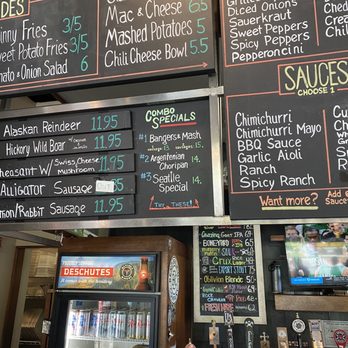 Bangers & Brews - Westside - Menu - German Near Me - Bend, Oregon Bangers & Brews - Westside - Menu - German Near Me - Bend, Oregon