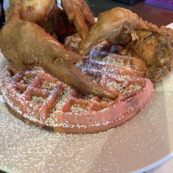 Morrow's - Red Velvet Chicken & Waffles - Cajun/Creole Near Me - New Orleans, Louisiana Morrow's - Red Velvet Chicken & Waffles - Cajun/Creole Near Me - New Orleans, Louisiana