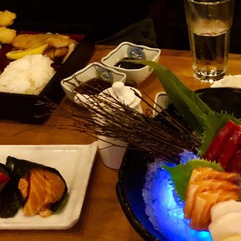 Sapporo Ichiban - Look at the presentation! The ice is backlit! Notice the thickness of the cuts of the fresh sashimi. - Sushi Bars Near Me - Brooklyn, New York Sapporo Ichiban - Look at the presentation! The ice is backlit! Notice the thickness of the cuts of the fresh sashimi. - Sushi Bars Near Me - Brooklyn, New York