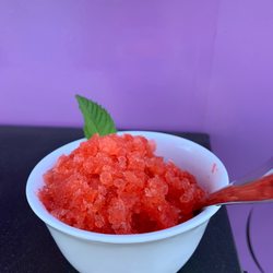 FREEZE! Ice and Cream - Strawberry Granita