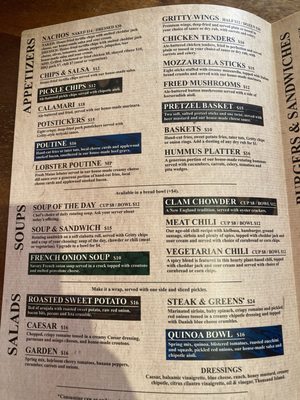 Menu photo 7 Gritty McDuff's Brew Pub Portland, ME Menu photo 7 Gritty McDuff's Brew Pub Portland, ME