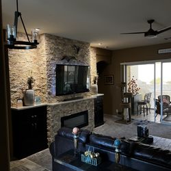 A & E Flooring and Construction - Interior matches Exterior design elements
