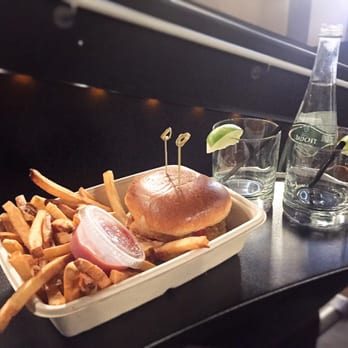 Cineplex Cinemas Markham and VIP - Chicken Parmesan Sandwich with a bottle of sparkling water - Cinema Near Me - Markham, Ontario