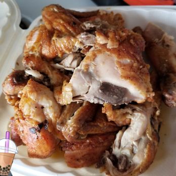 Ray's Kiawe Broiled Chicken - Can't remember how much a whole chicken is, something like $11-$13 per.  Well worth it! - Food Stands Near Me - Haleiwa, Hawaii
