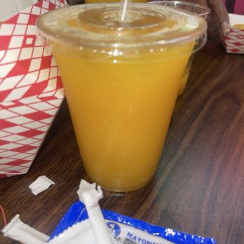 Equis Pica Pollo - Jugo de Chinola Passion Fruit Juice - Chicken Shop Near Me - Union City, New Jersey Equis Pica Pollo - Jugo de Chinola Passion Fruit Juice - Chicken Shop Near Me - Union City, New Jersey