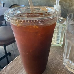 Lime Thai tea Lime Thai tea