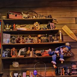 Optional riddle game is available on the drink menu and so many different types of easter eggs all around. Optional riddle game is available on the drink menu and so many different types of easter eggs all around.