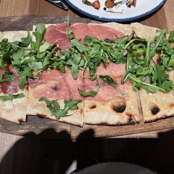 Sylvan Table - Prosciutto Flatbread - New American Near Me - Sylvan Lake, Michigan Sylvan Table - Prosciutto Flatbread - New American Near Me - Sylvan Lake, Michigan