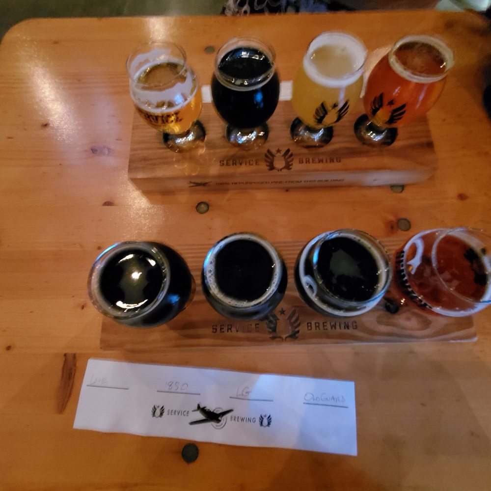 Service Brewing - Great flights! - Breweries Near Me - Savannah, Georgia Service Brewing - Great flights! - Breweries Near Me - Savannah, Georgia