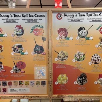 Fanny's Thai Roll Ice Cream - Ice Cream & Frozen Yogurt Near Me - Elgin, Illinois Fanny's Thai Roll Ice Cream - Ice Cream & Frozen Yogurt Near Me - Elgin, Illinois