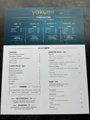 Menu photo 8 Yakumi Burbank, CA