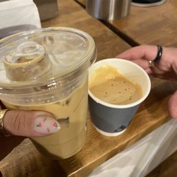 Honey Lavender Latte, Cappuccino