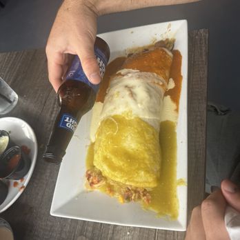 Tequilas D Oro - One of the biggest burritos of all time - Mexican Near Me - Jacksonville, Florida Tequilas D Oro - One of the biggest burritos of all time - Mexican Near Me - Jacksonville, Florida