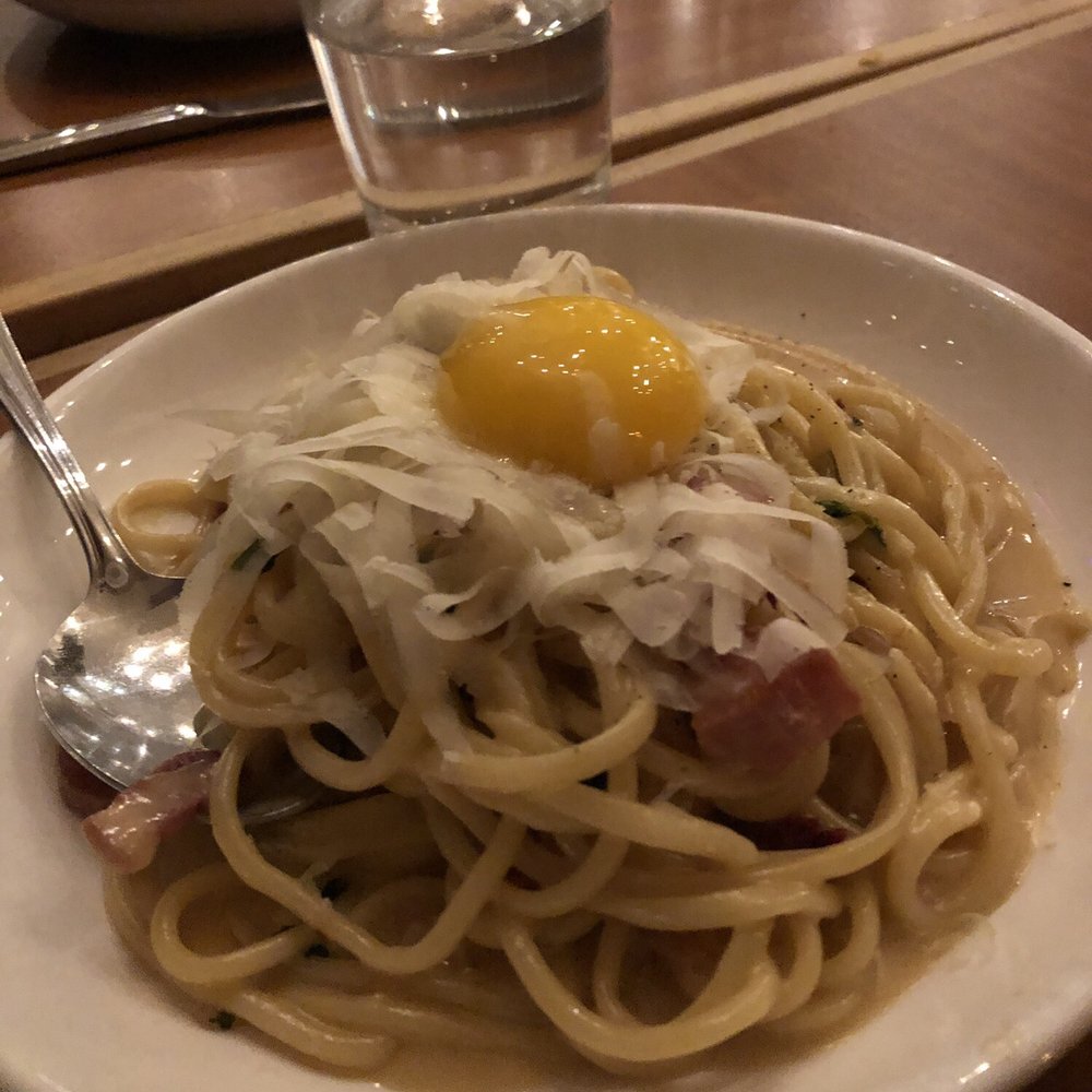 Capers + Olives - Bucatini - Italian Near Me - Everett, Washington