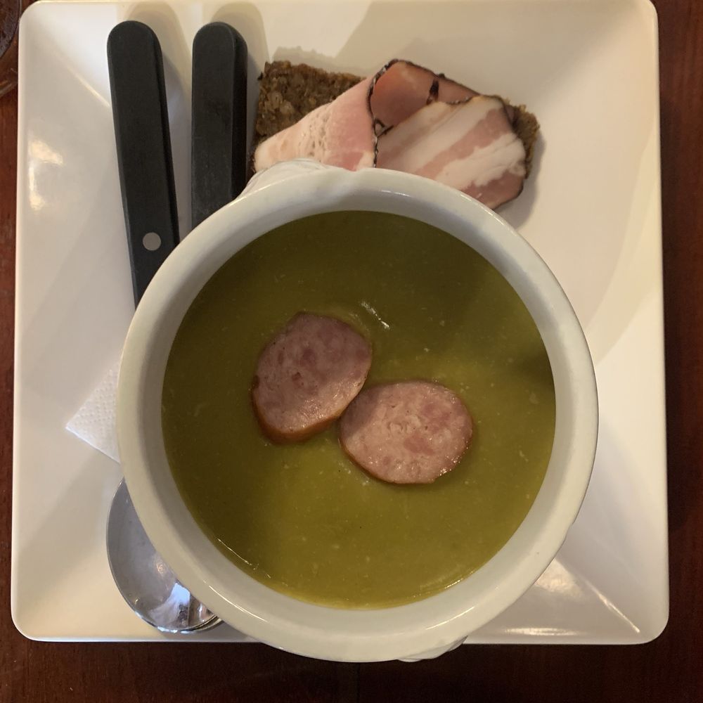 The Pantry - Pea soup comes with menu #1 - Modern European Near Me - Amsterdam, New Hampshire The Pantry - Pea soup comes with menu #1 - Modern European Near Me - Amsterdam, New Hampshire
