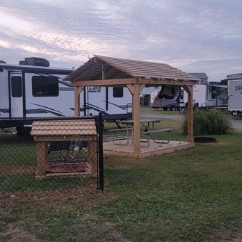 Cape Hatteras KOA - Spacious lots with shelters and select lots with fenced dog lot with shelter - Campgrounds Near Me - Rodanthe, North Carolina