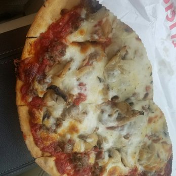 Vince's Pizza - Small sausage/mushroom  $14 - Pizza Near Me - Chicago, Illinois