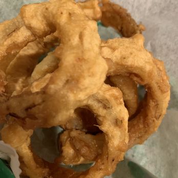 White Swan Restaurant & Lounge - Onion ring basket - lightly hand breaded. - Bars Near Me - Prospect, Ohio