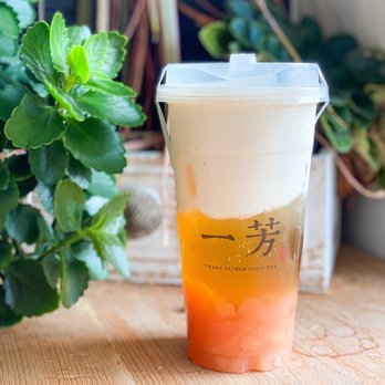 YiFang Taiwan Fruit Tea - a cup of tea - Bubble Tea Near Me - Richmond, British Columbia YiFang Taiwan Fruit Tea - a cup of tea - Bubble Tea Near Me - Richmond, British Columbia