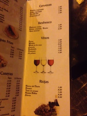 Menu photo 2 Cervecería Carmela Seville, SE