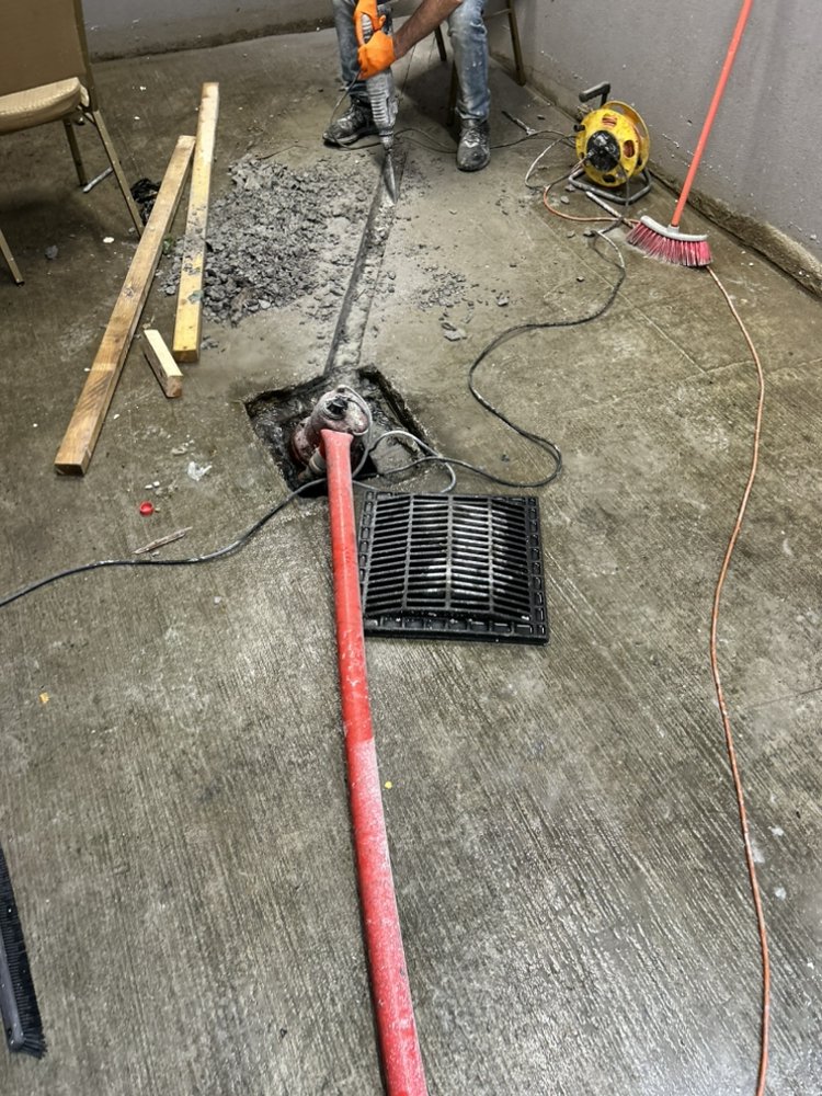 Slide of First Aid Sewer Cleaning