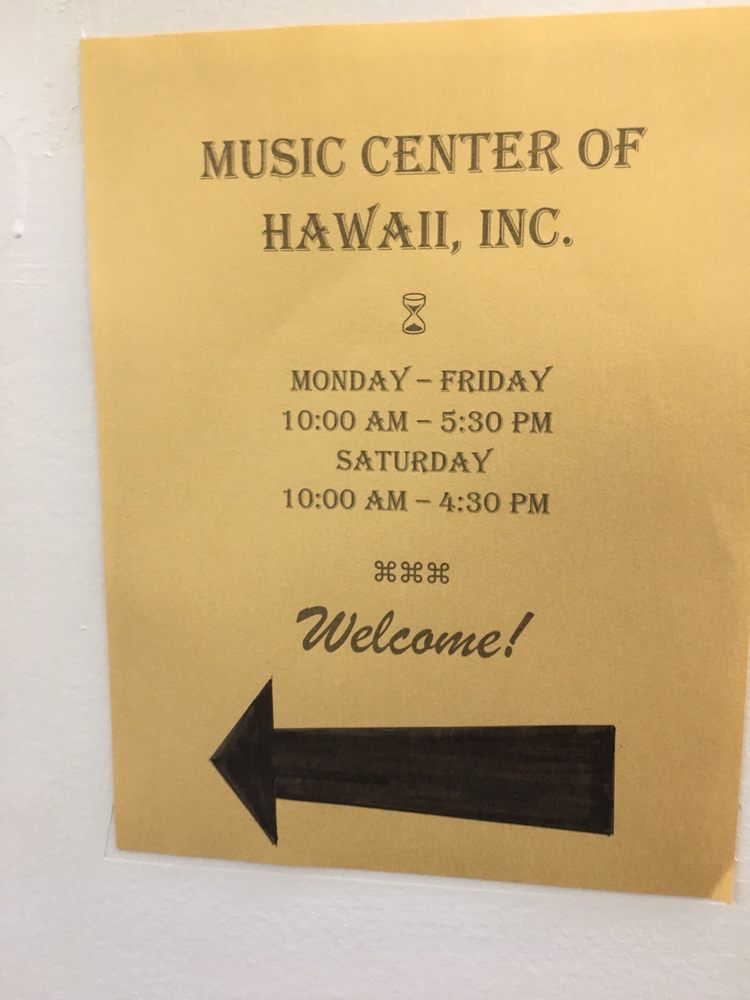 MUSIC CENTER OF HAWAII 26 Photos & 47 Reviews 2347 S Beretania St