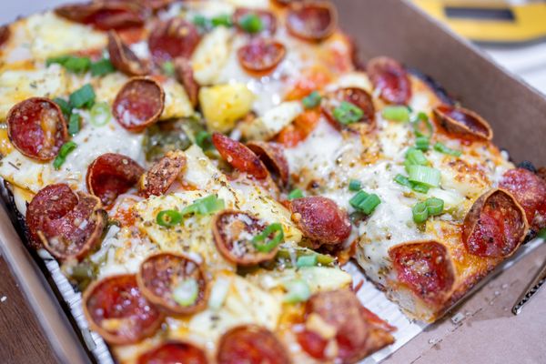 Square Pie Guys by null