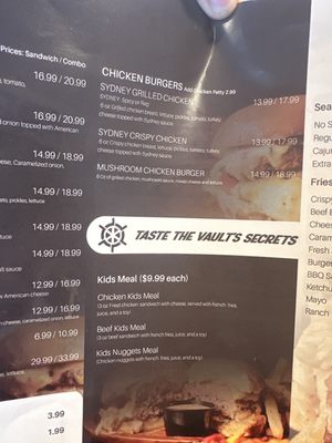Menu photo 8 Burger Vault Altamonte Springs, FL