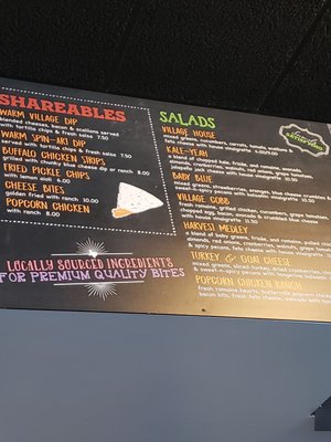 Menu photo 3 Village Burger Bar Allen, TX Menu photo 3 Village Burger Bar Allen, TX