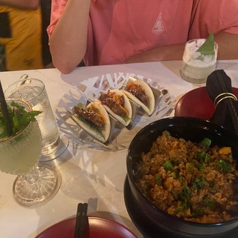 Duckine - Drinks: Jade Faced Assassin, Escape Food: Pressed Duck Bao, Fried Rice - Chinese Near Me - Lahaina, Hawaii