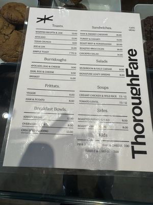 Menu photo 1 ThoroughFare Austin, TX