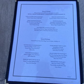 Alisal Ranch Grill - a menu on a table - Burgers Near Me - Solvang, California Alisal Ranch Grill - a menu on a table - Burgers Near Me - Solvang, California