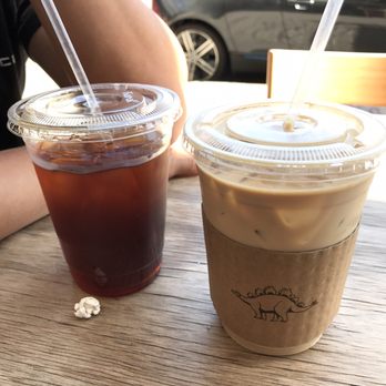Dinosaur Coffee - Cold brew and the cup of jo? (The one with condensed milk) drink - Coffee & Tea Near Me - Los Angeles, California Dinosaur Coffee - Cold brew and the cup of jo? (The one with condensed milk) drink - Coffee & Tea Near Me - Los Angeles, California