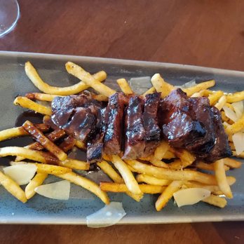 Azurea - Steak Frites cooked medium. - New American Near Me - Atlantic Beach, Florida