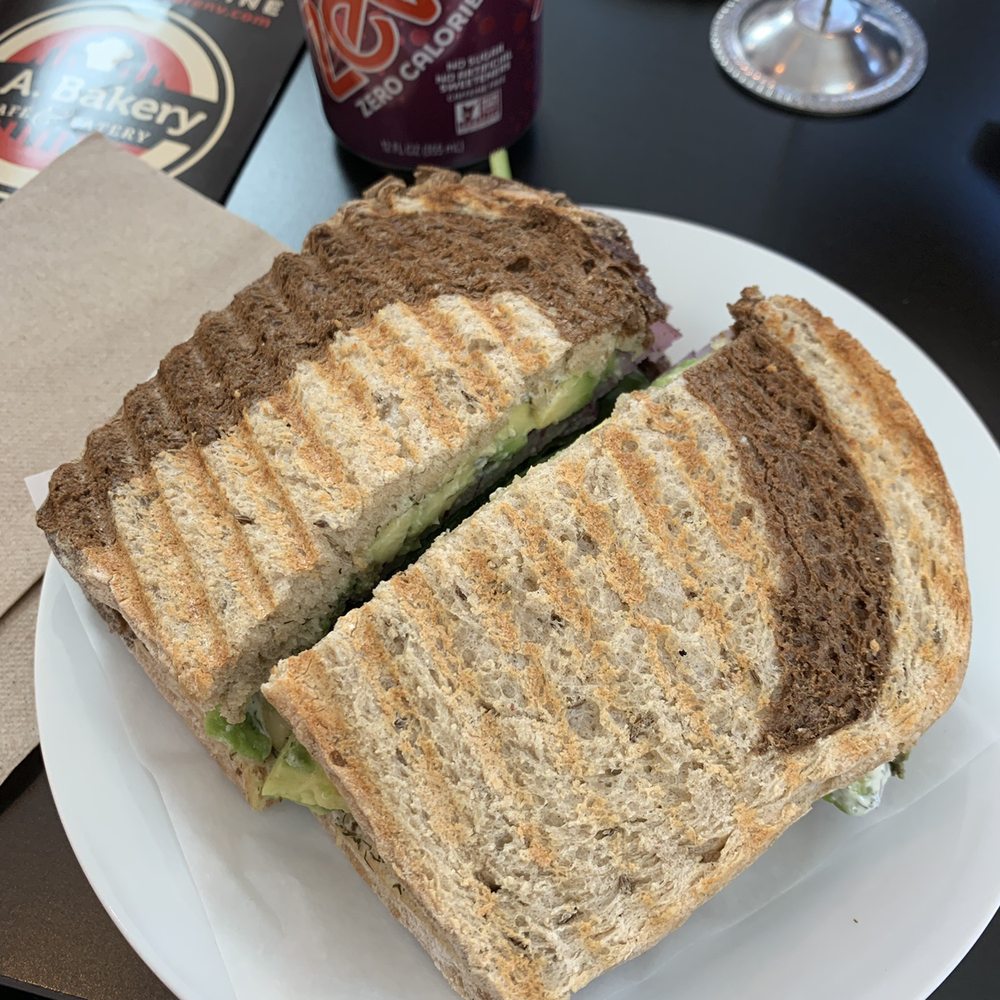 LA Bakery - Smoked salmon melt on marbled rye. - Bakeries Near Me - Carson City, Nevada LA Bakery - Smoked salmon melt on marbled rye. - Bakeries Near Me - Carson City, Nevada