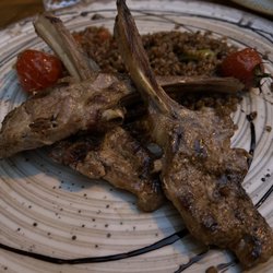 Friends Cafe - Lamb was delicious.